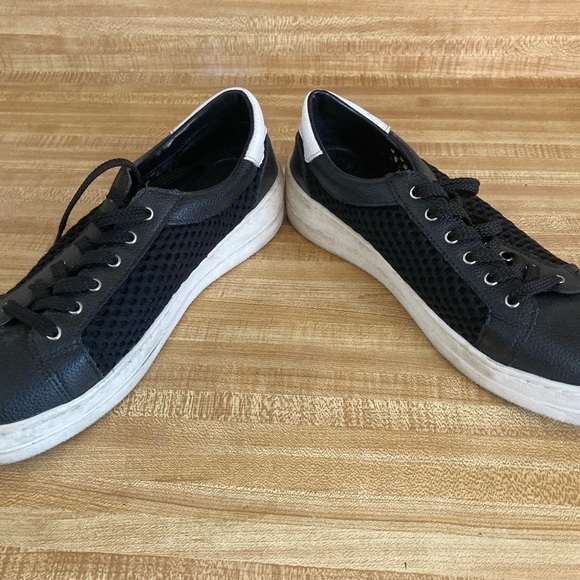 Steve Madden Womens Napa Black Lace Up Sneakers 9.5 - Picture 6 of 7